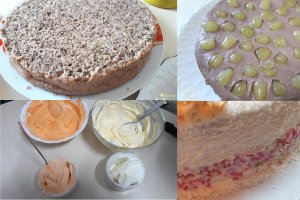 Desert tort cu nuca de cocos si crema de unt cu cafea (Revelion 2021)