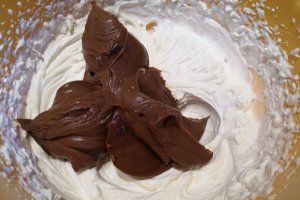 Desert cheesecake cu ciocolata