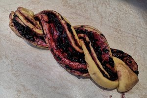 Desert cozonac cu afine