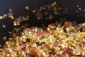 Sarmale cu pasat si carne tocata de curcan