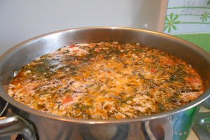 Ciorba de legume, cu loboda si smantana
