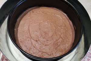 Desert tort cu ciocolata si zmeura