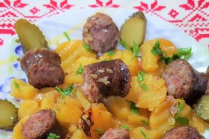 Carnat de casa cu cartofi, ca la bunici