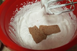 Desert tort cu crema de castane si crema de portocale - reteta nr. 1000