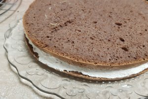 Desert tort cu crema de castane si crema de portocale - reteta nr. 1000