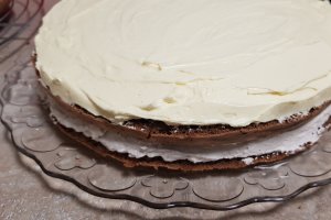 Desert tort cu crema de castane si crema de portocale - reteta nr. 1000