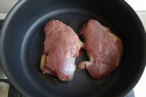 Piept de rata cu cartofi duchesse