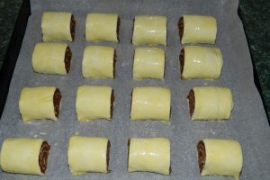 Desert rulada cu mere si ciocolata - 950