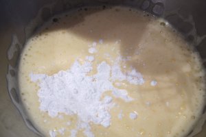 Desert prajitura cu mere si mascarpone