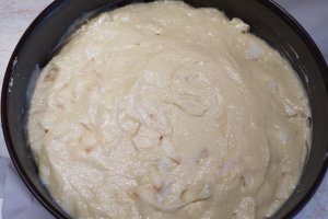 Desert prajitura cu mere si mascarpone