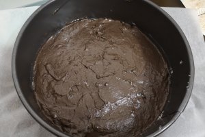 Desert tort cu afine si jeleu de zmeura