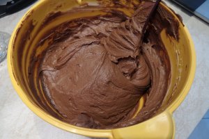 Desert tort cu visine si ciocolata