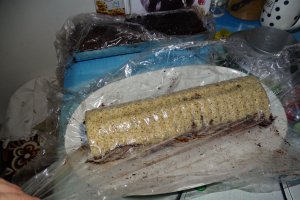 Desert prajitura cu bomboane