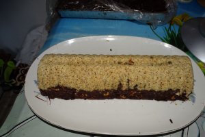Desert prajitura cu bomboane