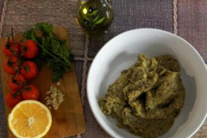 Salata de vinete in stil grecesc