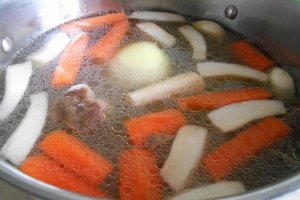 Supa din rasol de vita, cu legume