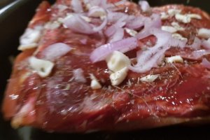 Piept de porc la cuptor