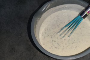 Desert tort profiterol cu ciocolata si portocale