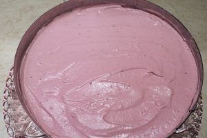 Desert tort cu crema de portocale si zmeura
