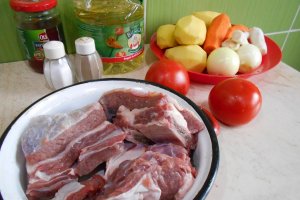 Ciorba din piept de vita, cu legume