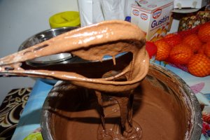 Desert prajitura cu crema de portocale