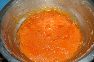 Desert prajitura cu crema de portocale