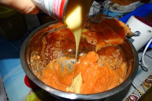 Desert prajitura cu crema de portocale