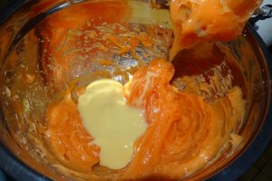 Desert prajitura cu crema de portocale