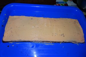 Desert prajitura cu crema de portocale