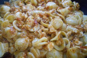 Orecchiette cu piept de pui