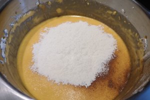 Desert chec cu dovleac si ciocolata