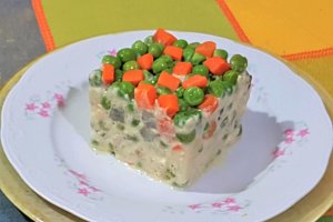 Salata a la Olivier, fara maioneza