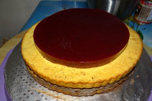 Desert tort cu jeleu de visine