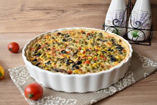 Aperitiv quiche cu legume