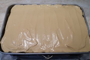 Desert prajitura cu ciocolata, caramel si mascarpone