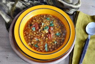 Supa de linte verde cu curry