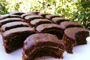 Desert Semiluna de ciocolata