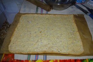 Desert cu ciocolata, zmeura si caise