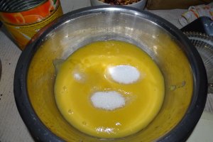 Desert cu ciocolata, zmeura si caise