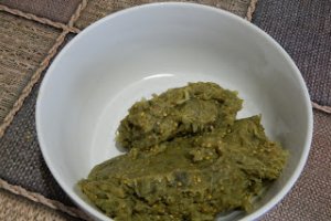 Salata de vinete cu tahini si usturoi