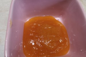 Desert prajitura turnata cu mere si crema de smantana