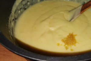 Desert fara coacere, cu crema de vanilie
