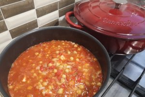 Curry cu pui si naut
