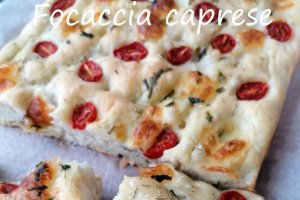 Focaccia caprese
