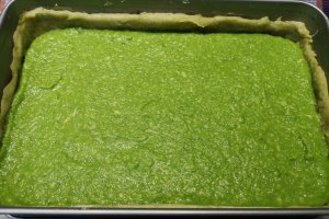 Placinta cu mazare si aluat de avocado