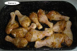 Pui cu ceapa caramelizata