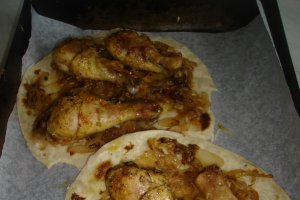 Pui cu ceapa caramelizata