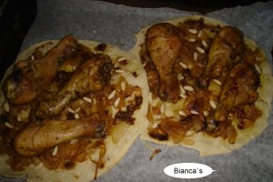 Pui cu ceapa caramelizata