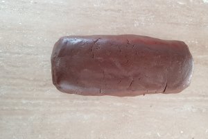 Desert prajitura cu foi de cacao si biscuiti