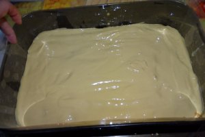Desert prajitura cu piscoturi si doua creme